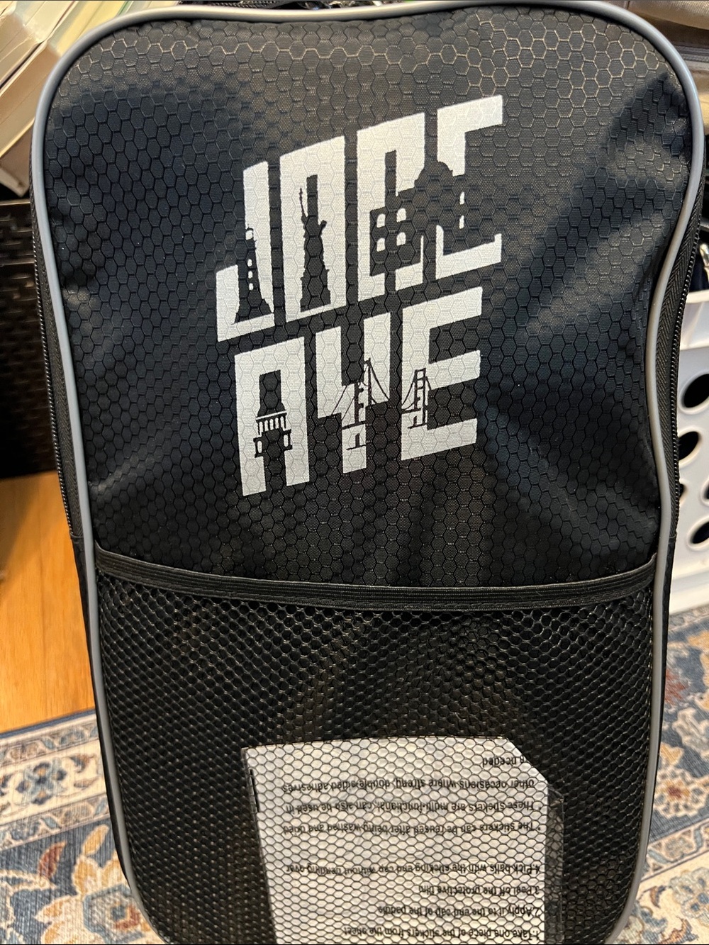 JoncAye Pickleball Paddles Set of 4 with pickleballs and carrying bag.